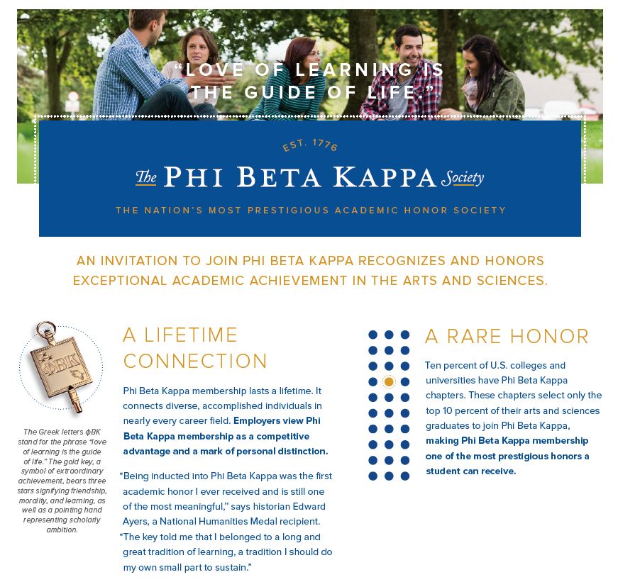 koud Het eens zijn met Geweldige eik Phi Beta Kappa - Alpha of North Carolina